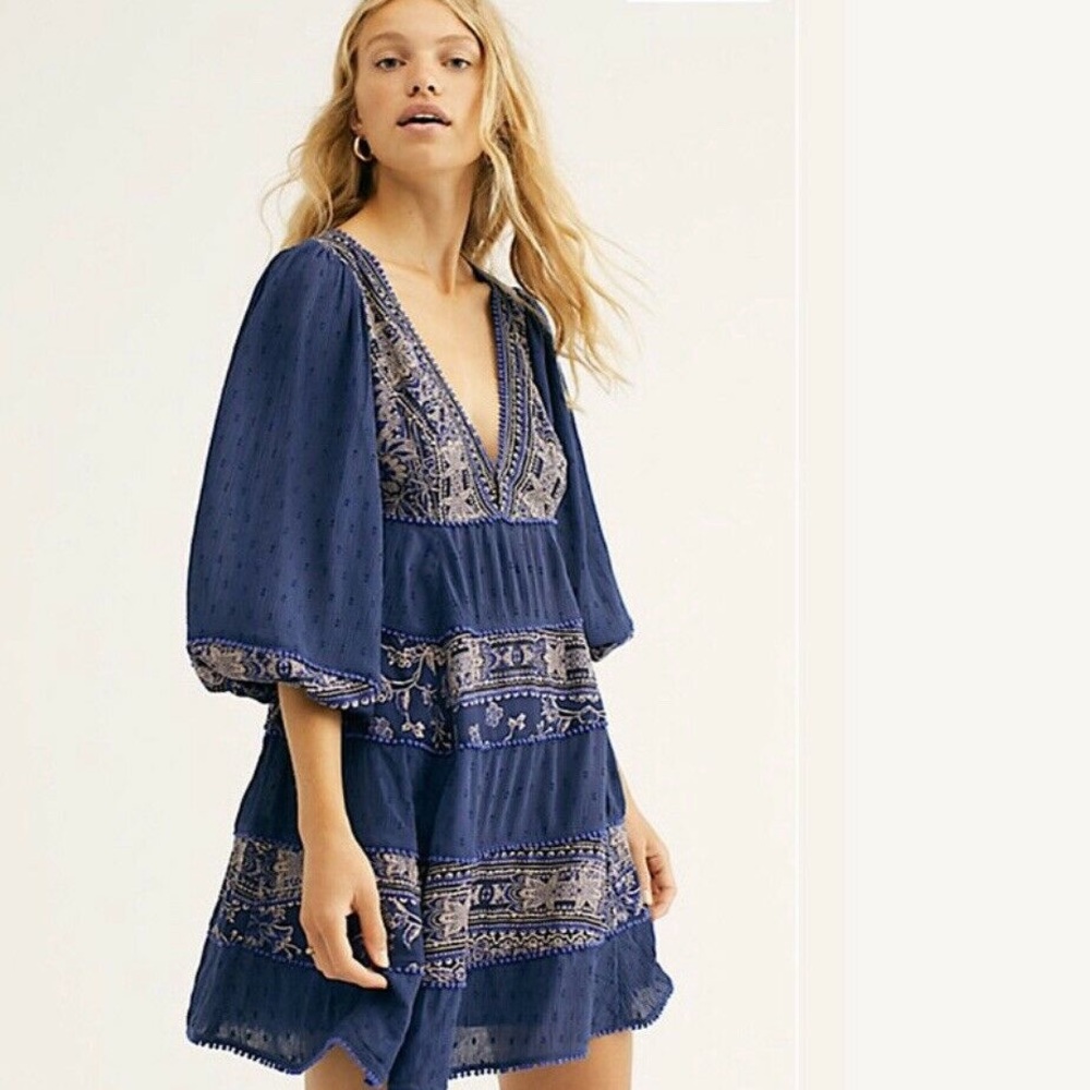 Free People My Love Mini Dress